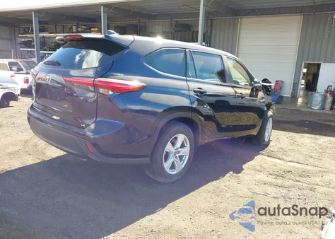 2023 Toyota Highlander Platinum/Xse from USA, damaged, VIN 5TDKDRAHXPS509722